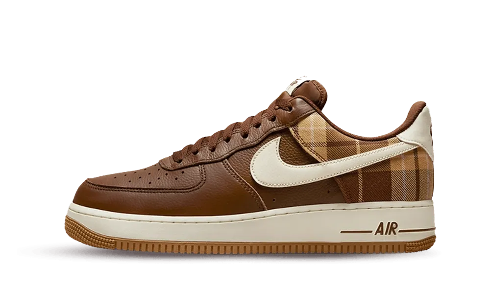 AF1 07 LX Low Brown Plaid Pack