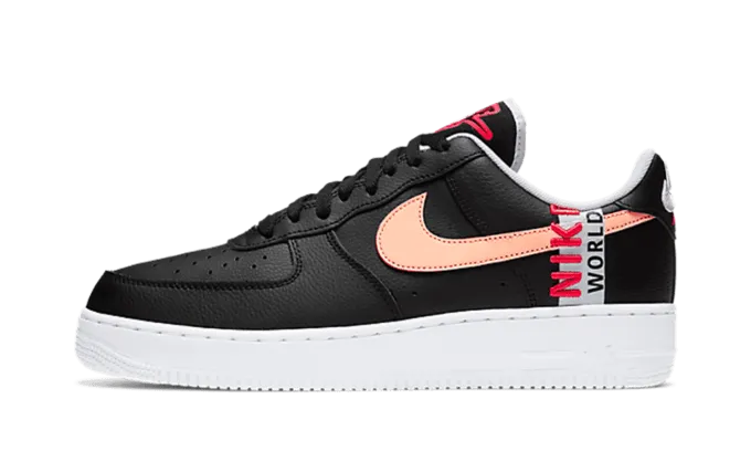 AF1 Pack Black Flash Crimson - Imagen 2