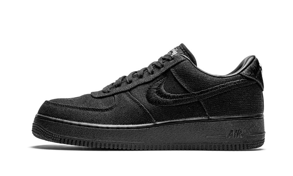 AF1 Stus*sy Black