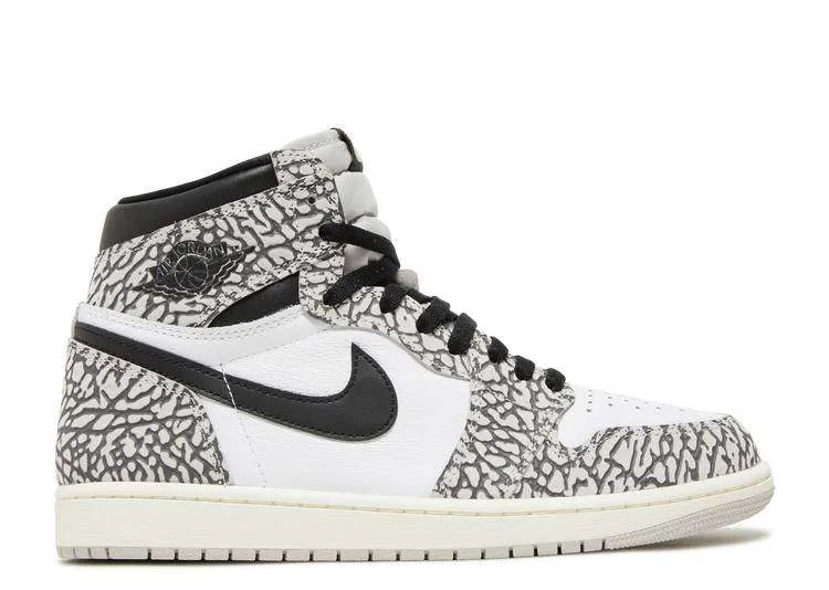 AIR JORDAN 1 HIGH 'WHITE CEMENT'