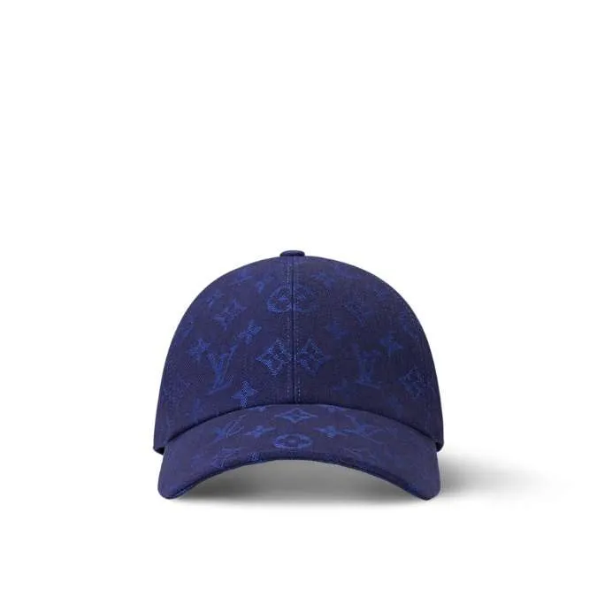 Cap Louis Vuitton LV Blue Monogram Canvas