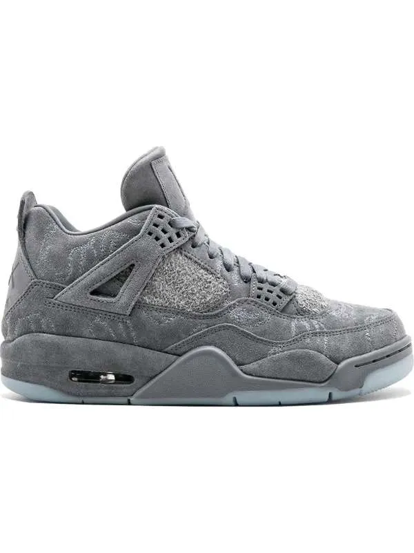 JORDAN RETRO 4 KAWS 'COOL GREY'
