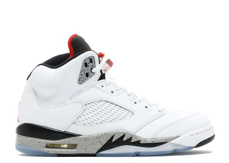 JORDAN RETRO 5 'WHITE CEMENT'