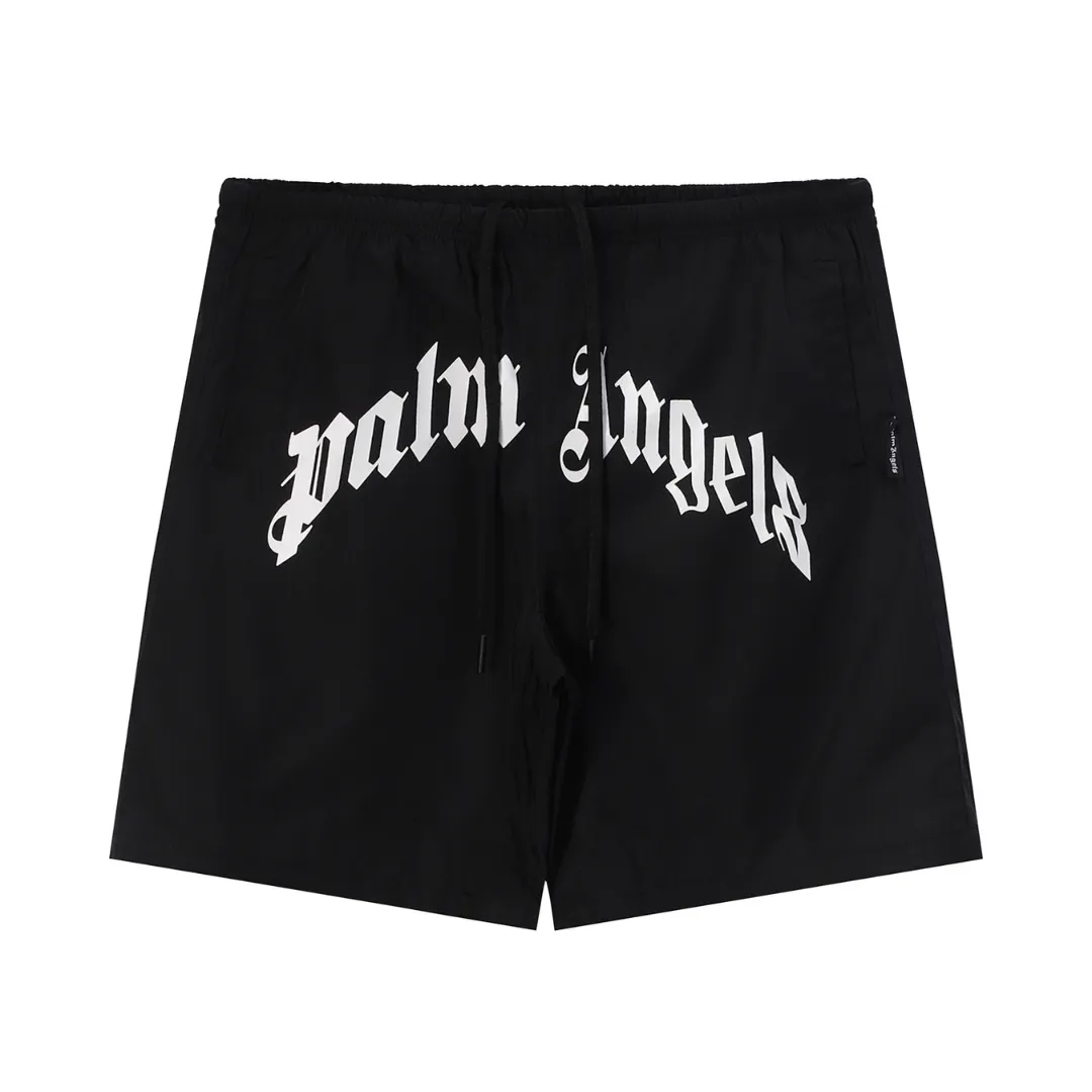 Palm Angels Black Swim Shorts