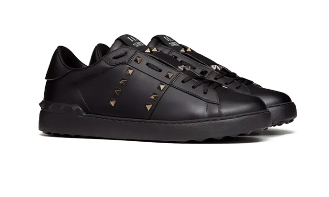 Sneaker Rockstud Full Black - Imagen 4