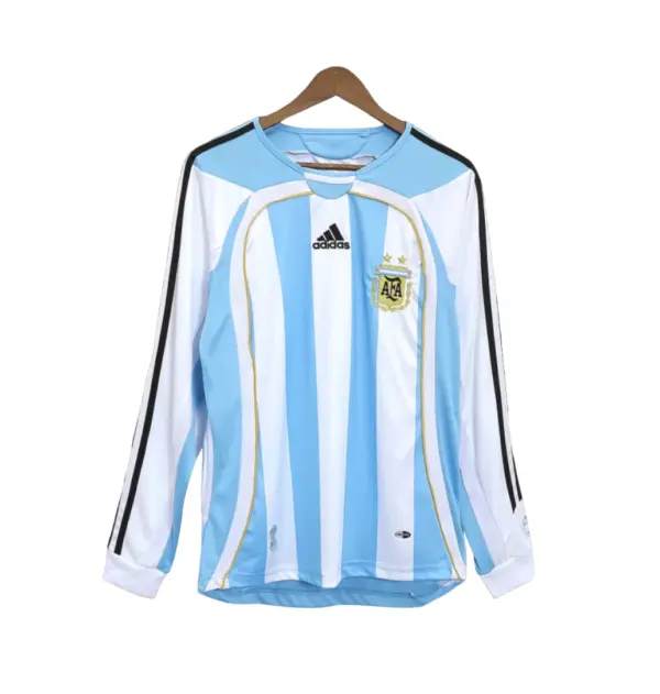 Camiseta Retro Argentina 2006 1ª equipación manga larga