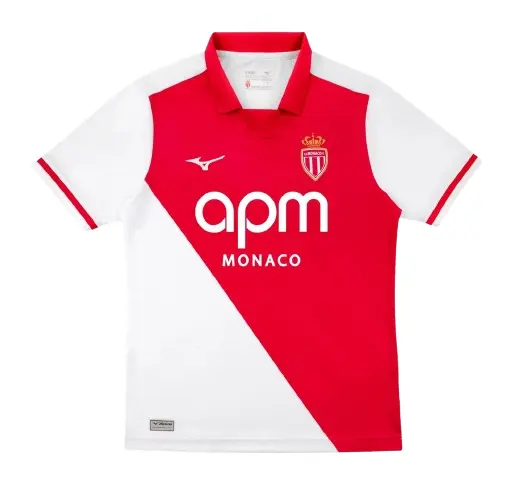 Camiseta AS Mónaco 26/27 1ª equipación